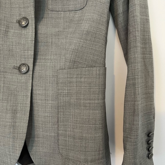 Business casual grey blazer. - Picture 2 of 4